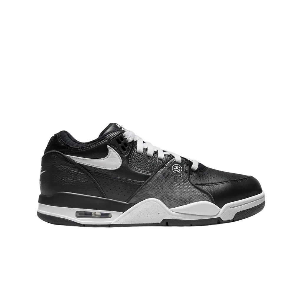 Nike X Stussy Air Flight 89 Low Black White