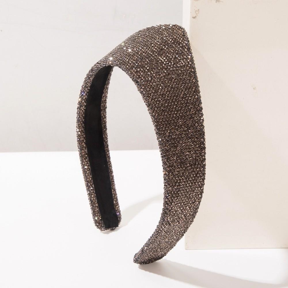 Ultra Glitzernde Diamantkrone Stirnband Retro Barock Glitzernder Haarreifen Für Frauen