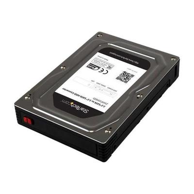 StarTech.com Aluminum Adapter Enclosure for 2.5" SATA HDD / SSD To 3.5" Up To 12.5 Mm (25SAT35HDD)