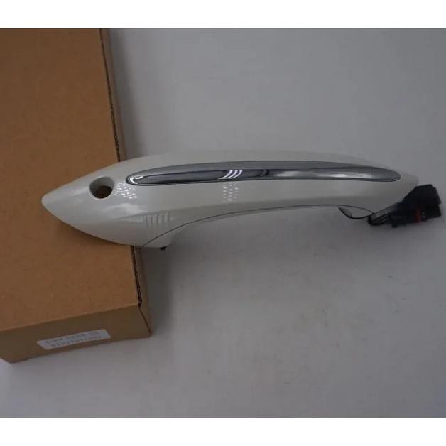 For BMW F07 F10 F06 F11 F01 F03 F04 51217231931 51217231934 Car Door Handle Keyless entry Front/Rear/Right/Left Pearl White Front Left