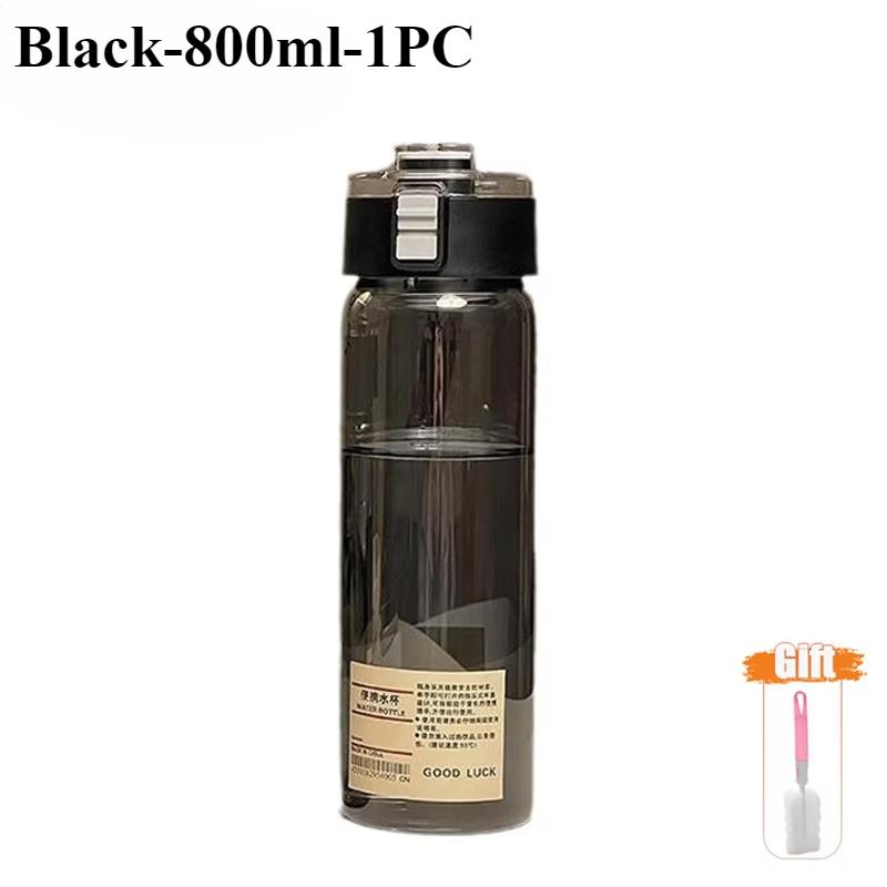 

1/2/4/8 шт. Пластиковая портативная чашка для воды с отделением для чая, для улицы, для студентов, для спорта, бутылка для воды без BPA As Shown