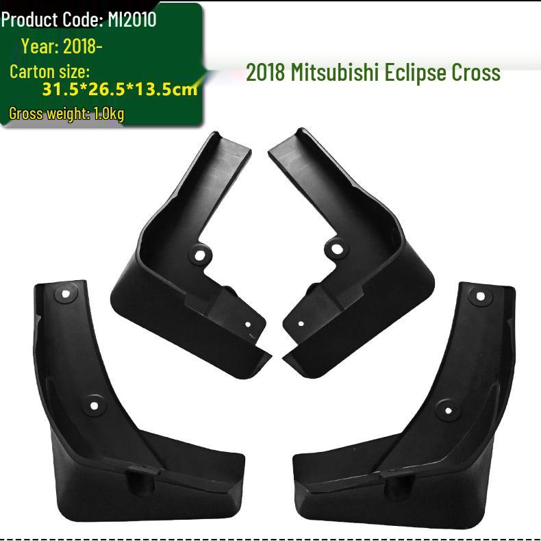 Kompatibilní kryty blatníků pro Eclipse Cross 2018 (09-2020) a ASX, Mitsubishi XPANDER.