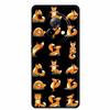 Black Silicone Case For Meizu Lucky 08 Case Luxury Protective Soft Phone Back Cover For Meizu Lucky 08 Case 6.78" Cartoon Shell