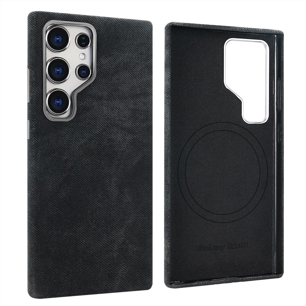 Vietao for Samsung S26 Ultra Cases with Magnetic Wireless Charging, Microfiber Phone Cover S25 Ultra Case with Metal Camera Lens