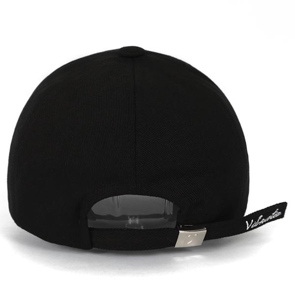 VIBRATE Black Line - Triangle Visor Ball Cap (Black)