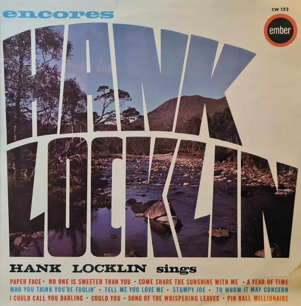 

LP Record HANK LOCKLIN - Encores CW122 Ember Records 1964 UK Folk Used