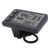 Écran LCD pour Vélo Électrique Grand Écran 24V 36V 48V Compteur d'Affichage LCD pour Vélo Électrique Léger pour Guidon de 22,2 mm/0,9 po