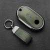 Metal And Leather Car Key Case Cover For Mercedes Benz W176 W177 W205 W206 W212 W213 W222 W223 W167 463 X166 A C E S G Clc Class