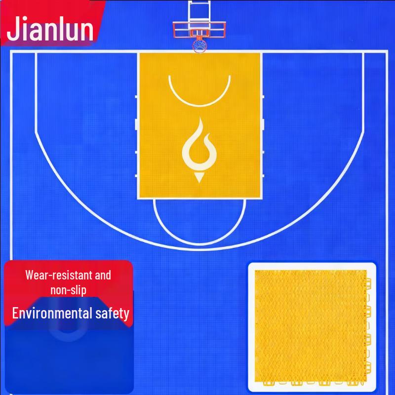 JEEANLEAN Outdoor Suspended Sports Flooring - Diamond Pattern (9th Gen)