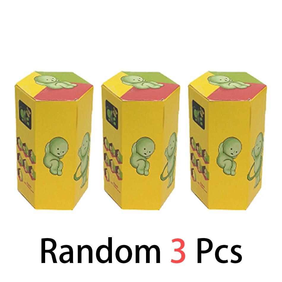 Gift A Multiple Series Noctilucent Green Doll Blind Mystery Box Action Figures Decoration Desktop Model Toy For Surprise