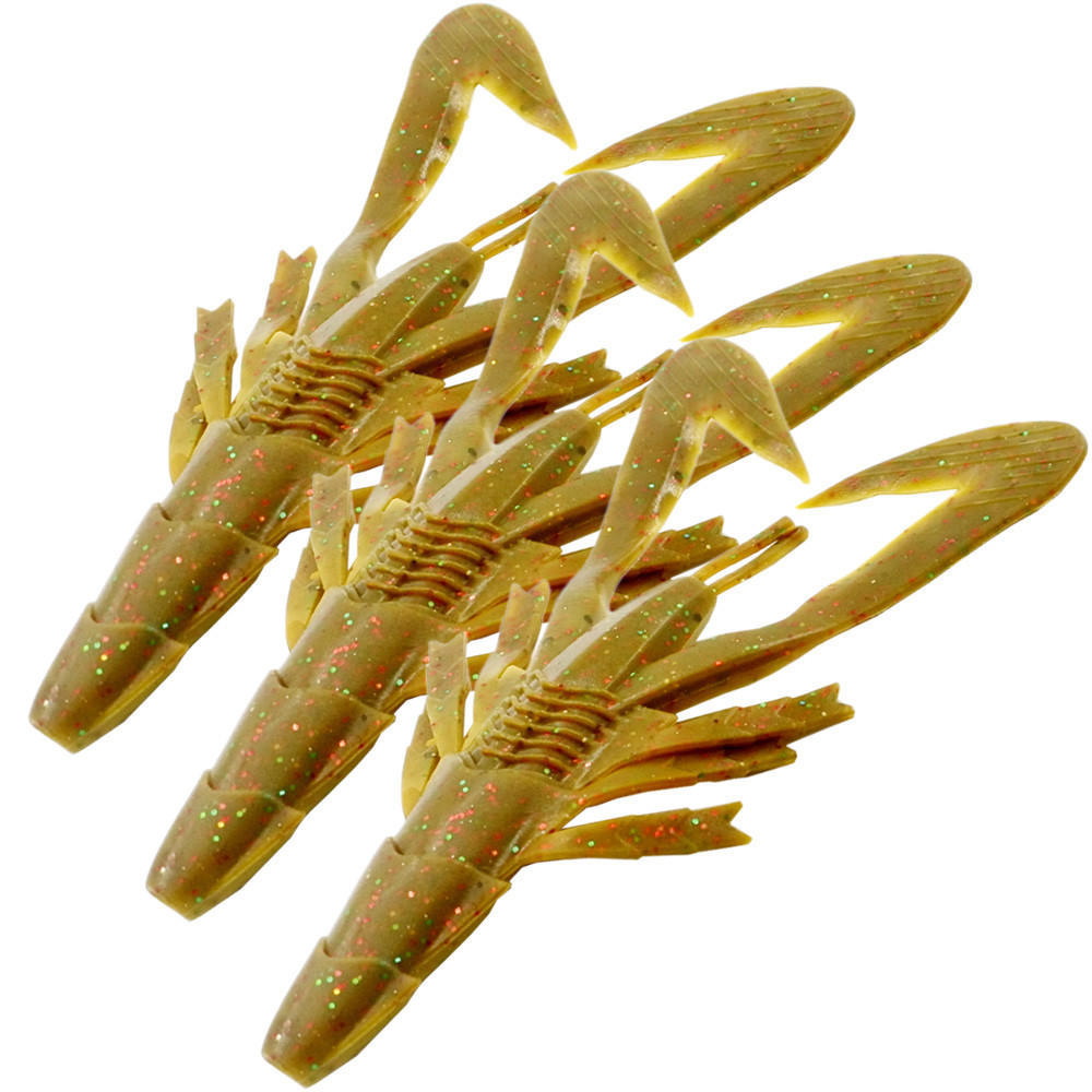 Soft Plastic Fishing Lure Set - 4pcs 3.6 Inch Hulk Swimbaits With Paddle Tails For Saltwater & Freshwater - View #11