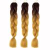 Cosplay paruky Gradient African Blackman Cosplay pro ženy Prodlužovací dlouhé doplňky spletené umělé vlasy