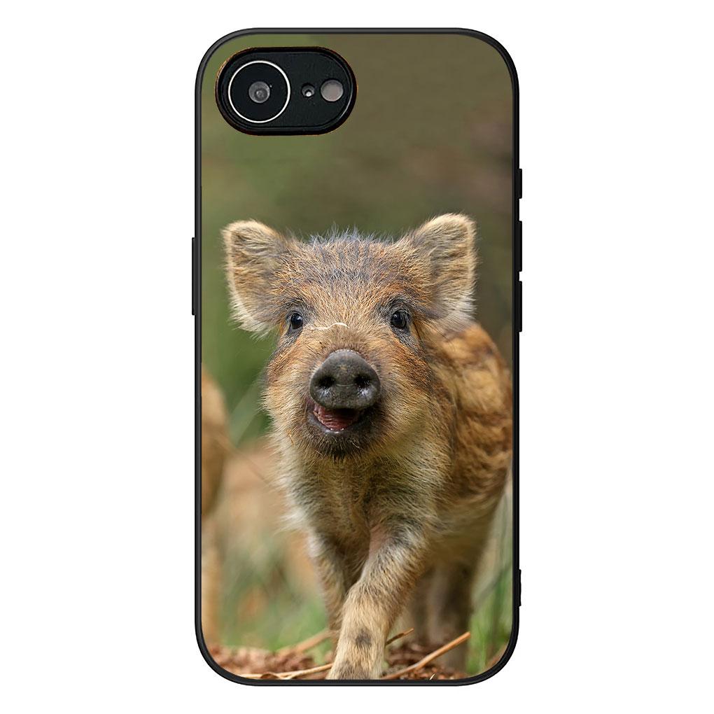 Soft Cover for Samsung Galaxy S25 S24 S23 FE Plus Ultra S7 Edge A16 A15 5G s25+ Coque Phone Case Wild Boar Pig