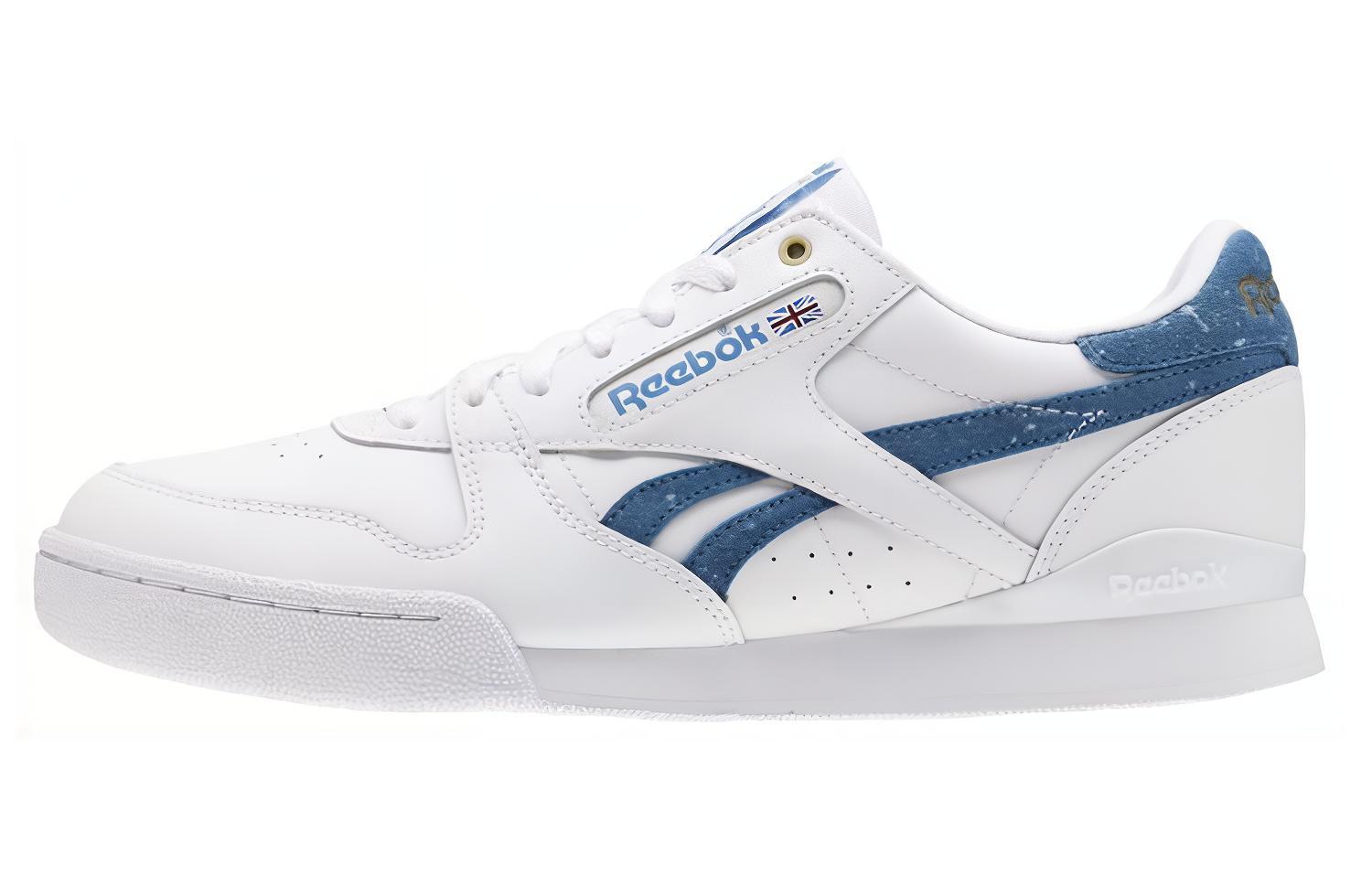 Reebok Phase 1 Pro Низкие Скейтбордические Кроссовки Мужские Бело-Синие CN3856 39
