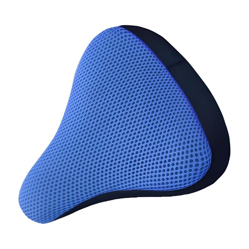 Silicone Cycling Bicycle Bike Saddle Breathable Gel Cushion Soft Pad Seat Cover