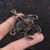 Montana Agate Pendant Copper Wire Wrapped Gemstone Jewelry Handmade Tortoise Pendant Beautiful Copper Pendant Gift For Her Wire Wrap Pendant