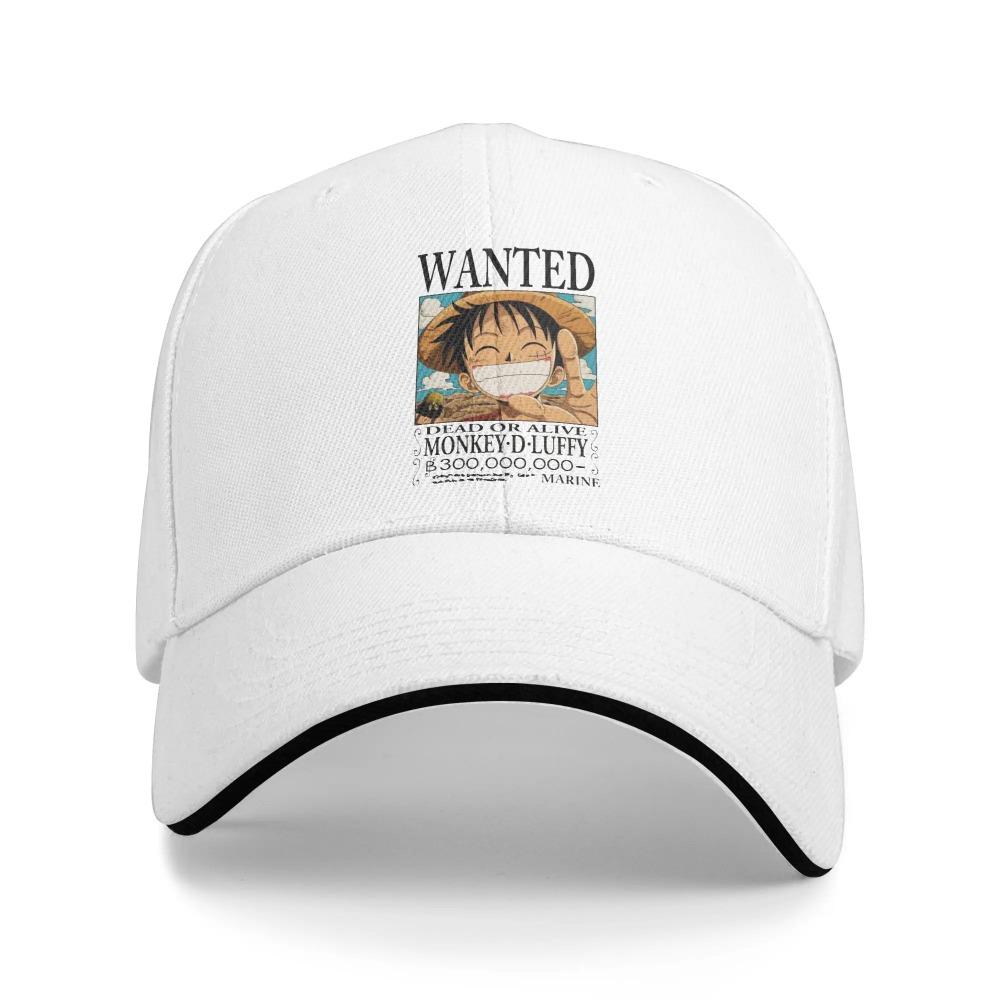 Fire Fist Ace Monkey D Luffy Baseball Cap Popular One Piece Anime  Sandwich Hat for Men Women Adjustable Dad Hat Outdoor