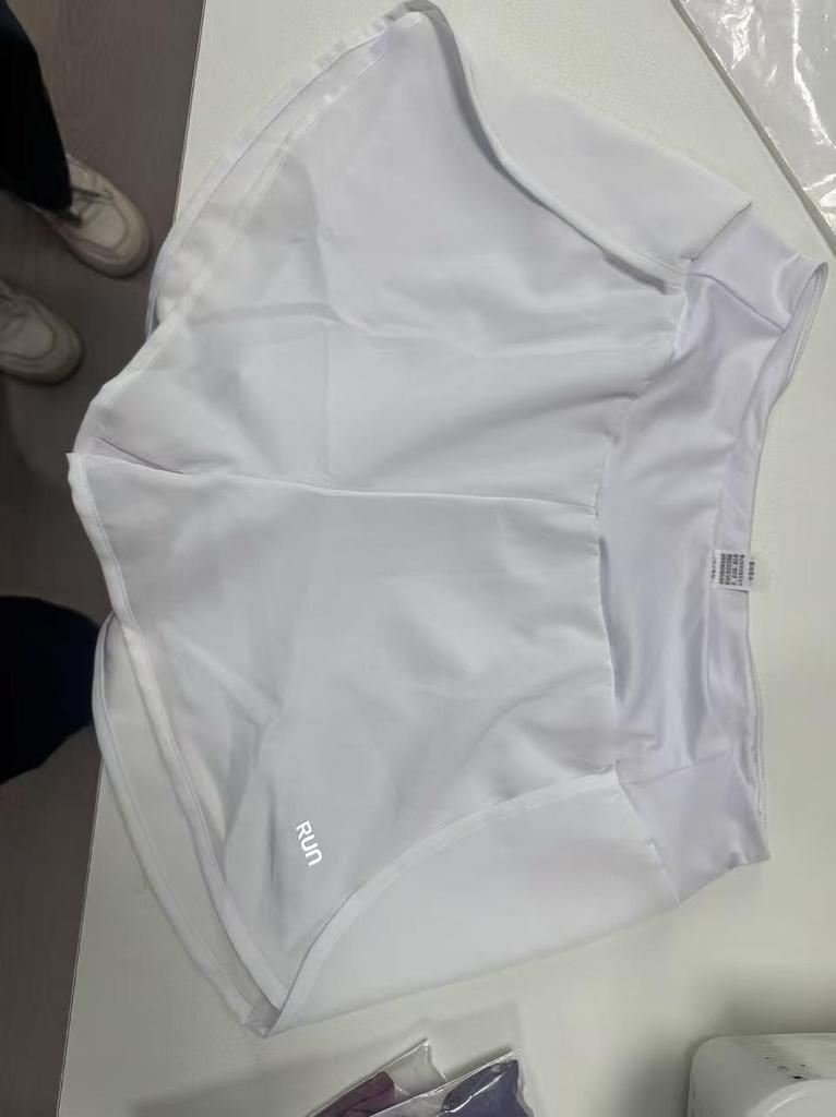 Shorts de Yoga e Corrida Feminino 2 em 1 de Cintura Alta - Anti-Exposição, Emagrecedor, Roupa Ativa de Verão