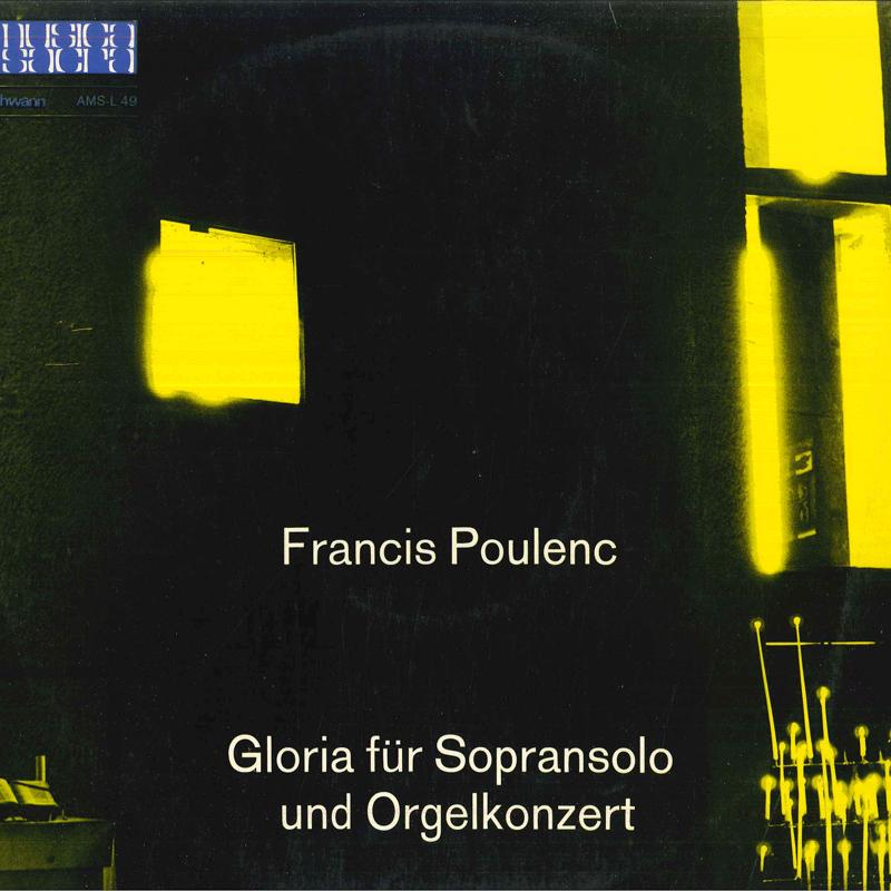 

LP Record GEORGES PRETRE, NATIONALORCHESTER D - Poulenc Gloria In G-dur, Fur Soloso AMSL49 SCHWANN MUSICA 1964 Germany Classical Used