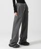 AVANDRESS Herringbone Wide Pants Beige
