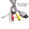 3 in 1 AV Cable for Wii Wii U Audio Video TV Connector Cable  for Wii U/Wii Controller