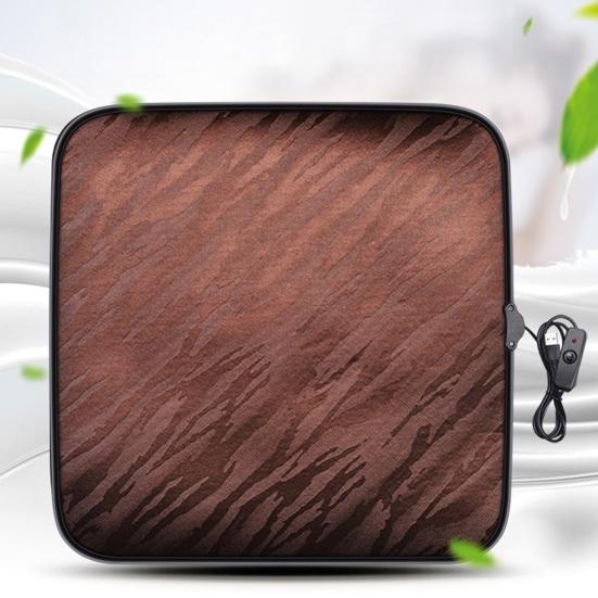 Universell Sittkudde Värmekudde med Halkfri Undersida Varm Sittdyna för Bil SUV Säte