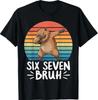 67 Meme Capybara Funny Six Seven Bruh Capybara T-Shirt