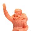 1:64 Scale Unpainted Human Figures, Resin Climbing DIY Crafts, Mini Action Figure for