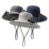 UPF50 Solar Fan Hat Anti-UV Fan Wide Brim Hat Dual Power Fan Fisherman Hat  Fishing