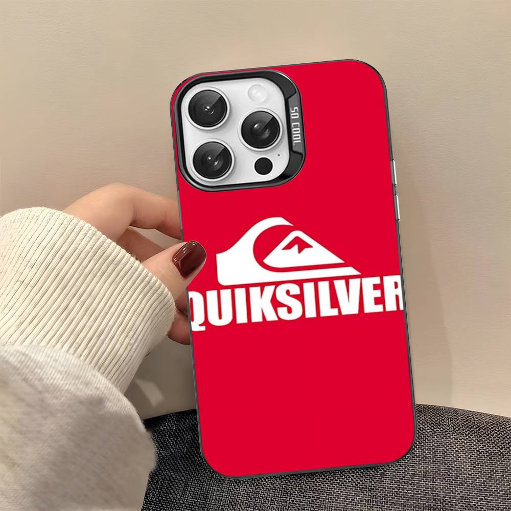 Surfmarke Q-QuiksilverS Logo Handyhüllen Für IPhone 17 16 15 14 13 12 11 Plus Pro Max Bunte Hülle