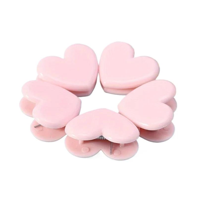 

5 шт., зажимы в форме бульдога в форме сердца, уплотнительный зажим для сумки для еды, бумажный файл, переплет для билетов, органайзер для фото, кухонные, офисные, школьные принадлежности