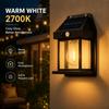 4PCS Solar Motion Sensor Wall Lights Outdoor Waterproof LED Garden Fence Patio Porch Balcony Warm White Security Lighting