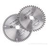 7-Inch Professional TCT Circular Saw Blade - 25.4mm Bore, 60T for Fine Finish, 40T for Fast Rip Cuts for Wood Cutting