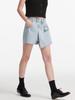 Asymmetric Denim Shorts Skirt for Women High Waist Package Hip A-line Jeans Skirt Blue Casual Female Clothing