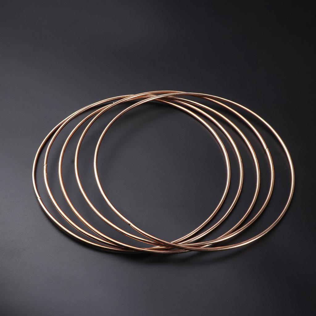 10Pcs Dreamcatcher Ring Metal Hoops Sturdy Smooth Surface for DIY Dreamcatcher Macrame Plant Hangers Craft Projects 75Mm