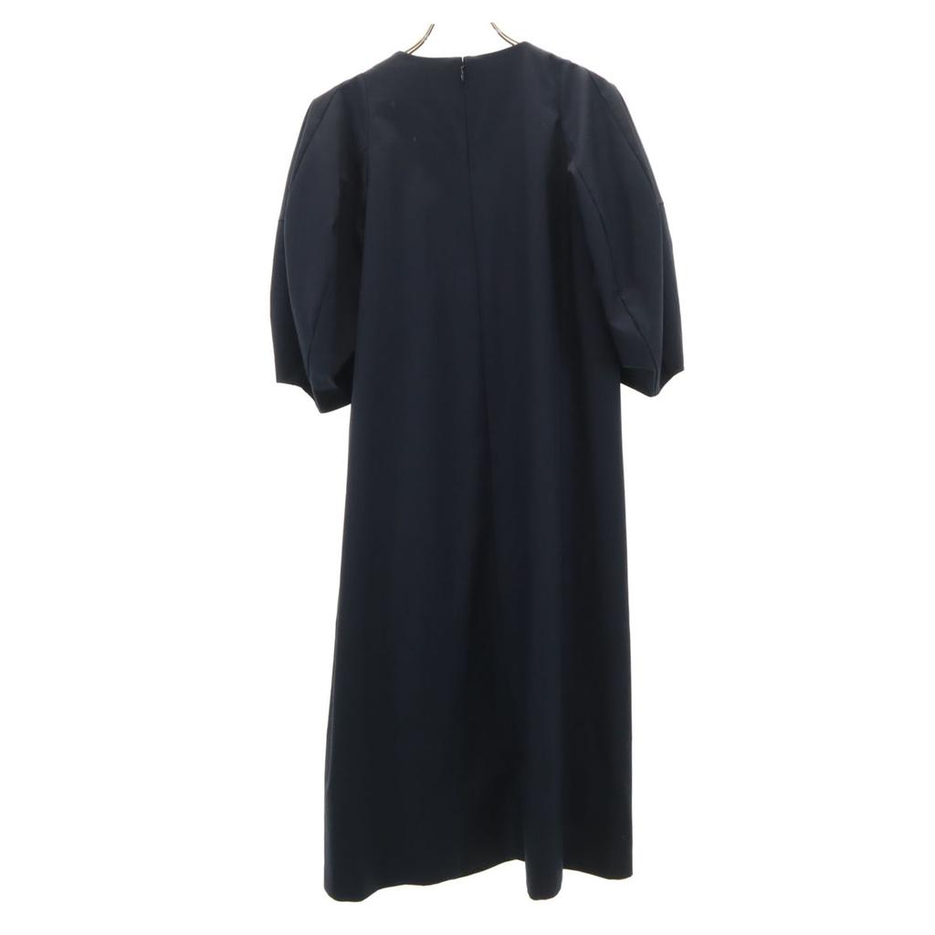 ENFOLD Five-quarter Sleeve One Piece 38 Navy Women Used