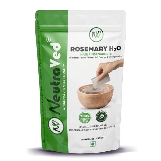 

NeutraVed Листья розмарина для роста волос Розмариновая вода для ополаскивания волос – 12 пакетиков | Приготовьте натуральную воду с растительными ингредиентами - 12 пакетиков