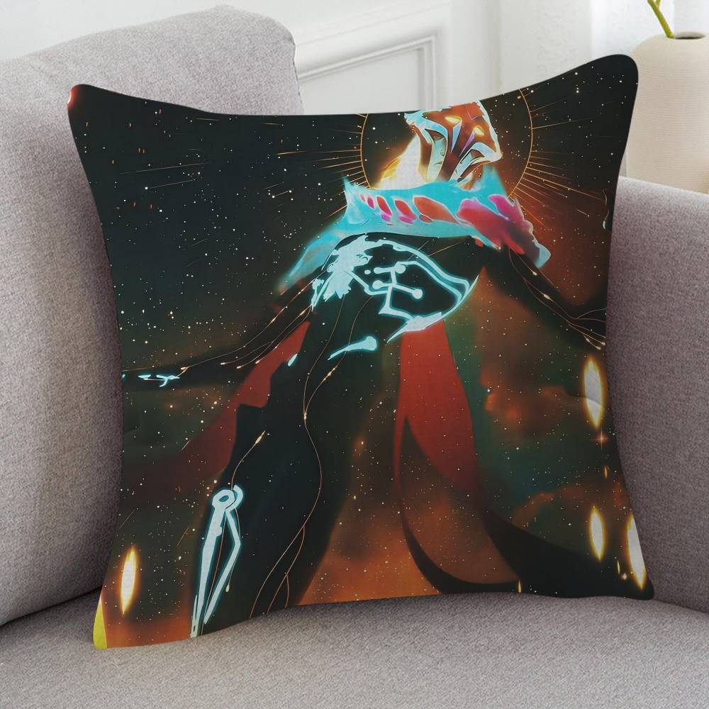 Anime Arcane Cushion Cover Inches Farmhouse Decor Home Throw Pillow Covers For Couch Decorations