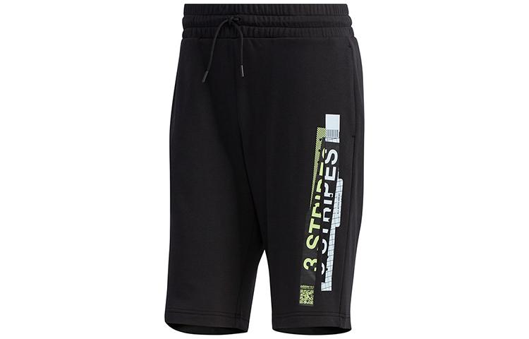 Adidas Neo Print Fitted Shorts Men s Black FP7299 XL