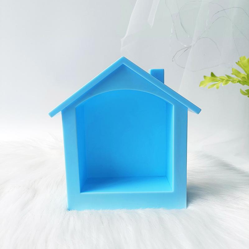 

Diy Childrens Housetype Warm Romantic Music Nightlight Aaa Battery Supply Power синій