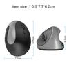 Wireless Vertical Mouse 2.4GHz   Control 800dpi 1600dpi 2400dpi Ergonomic Design Wireless Mouse for