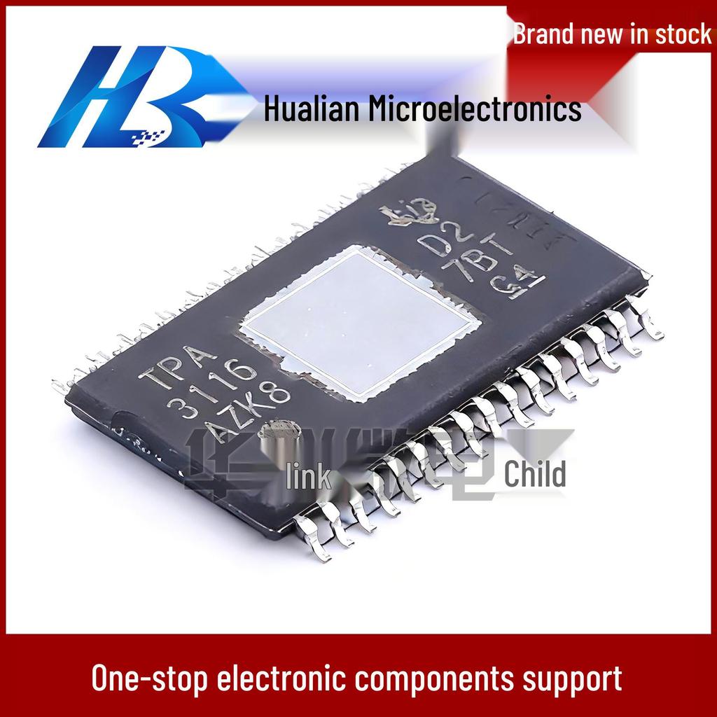 TPA3116D2DADR Class D Audio Power Amplifier (HTSSOP-32)