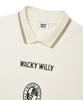WACKY WILLY Collar Point Long Sleeve Cream