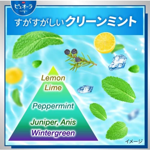[.co.jp Exclusive] [Bulk Purchase of 2] Pyuora Toothpaste, Clean Mint, Large Capacity, 170g x 2