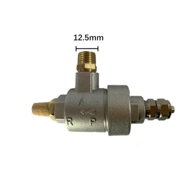 1 PZ Valvola a sgancio rapido Pezzi di ricambio per smontagomme Valvola di scarico rapido in metallo per macchina tagliapneumatici Smontagomme Ricambio