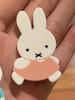 Kawaii Miffy Sweet Hair Clip Cartoon Back of The Head Clip Sweet Girl Girl Heart Bangs Clip Girl Birthday Christmas Gift