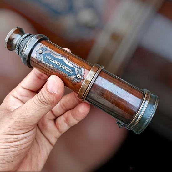 Teleskop Kundengravur Piraten-Spionglas Bootsgeschenk Abschlussgeschenke