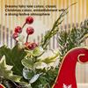 Christmas Decorations 3D Hollowed Pendant Classic Christmas Sleigh Decorations For Indoor Festival Family Holiday Outdoor Home