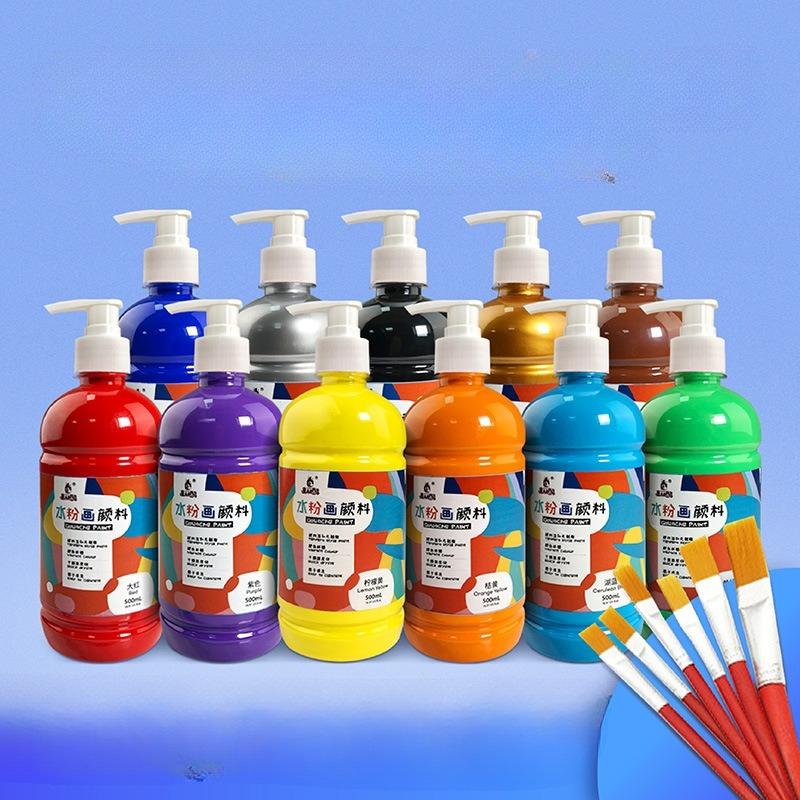 Gouache Paint ,Non-Toxic500ml Water-Based Gouache Tubes Paints for Canvas&Paper,Art Supplies for Artist,Adults,Kids,Beginners