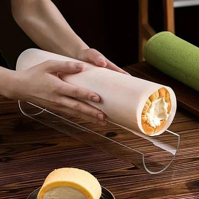 New Thickening Cake Roll Shaping Retainer Semicircle U-shaped Cake Mold Acrylic Transparent Baking Tool